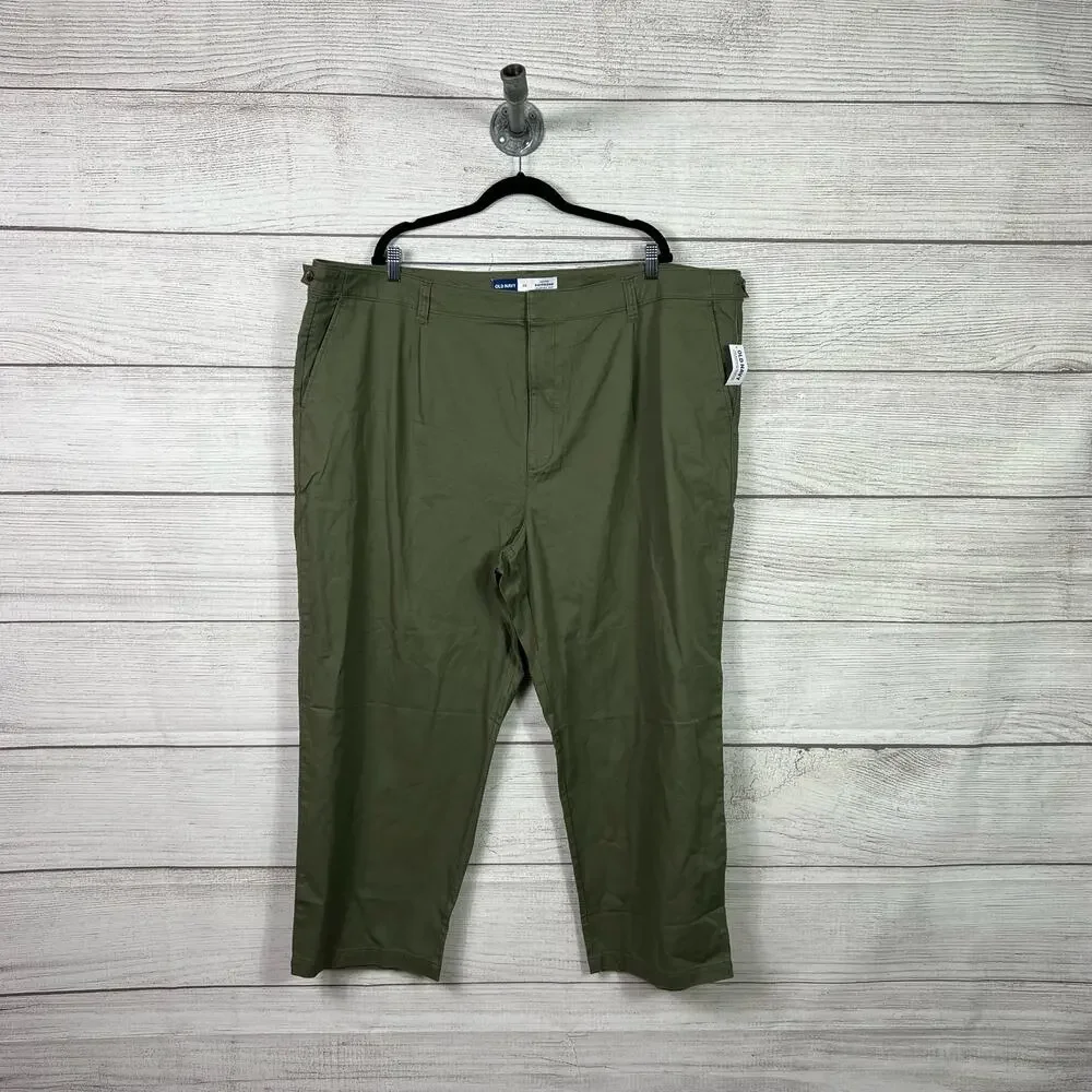 Old Navy Plus Size High Rise Boyfriend Green Pants Size 26